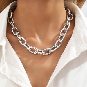 Lumiere Fine Silver Chain Necklace